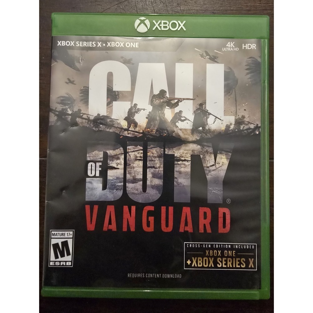Call of Duty Vanguard Xbox Series X/Xbox One Video‎ Game